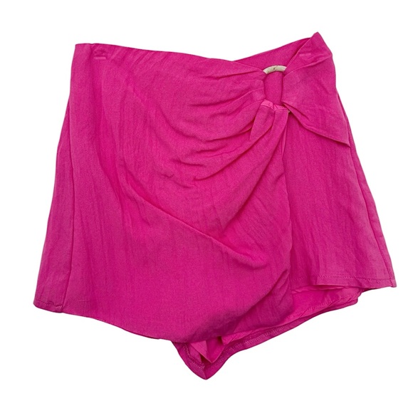 Do+Be Pink Belted Wrap Skort Size Small NWT - Picture 1 of 7
